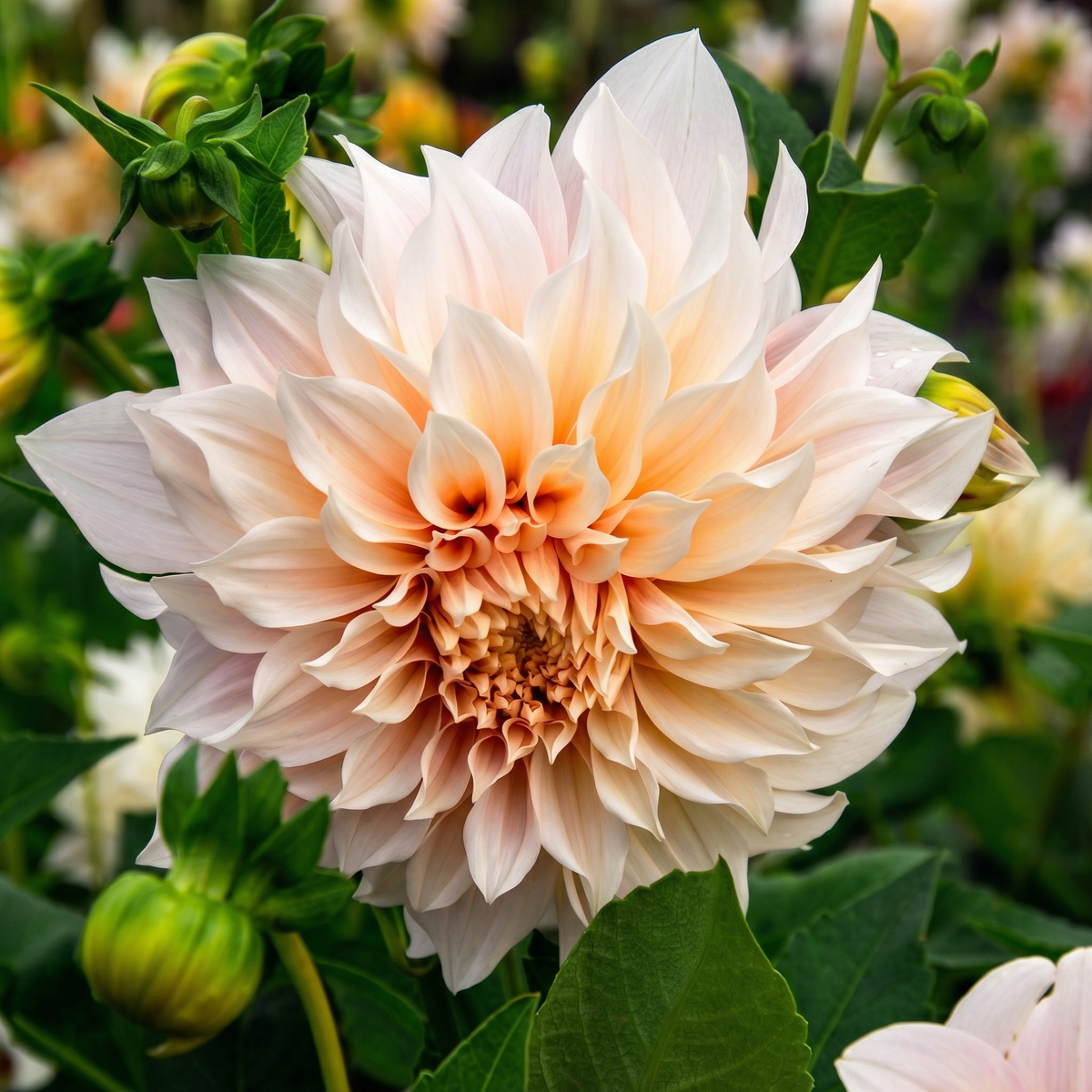 Dahlia Cafe au Lait